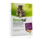 Drontal Multi Aroma Carne 150 144 150 mg compresse per cani fino a 10kg