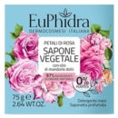 offerta Euphidra Sapone Vegetale Solido ai Petali di Rosa con Olio di Mandorle Dolci 75g