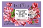 Euphidra Doccia Shampoo Solido Fiori di Ciliegio con Proteine di Amaranto 100g