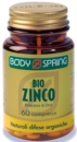 offerta Body Spring Integratore Alimentare Bio Zinco 60 Compresse