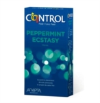 Control Linea Contraccezione Protezione 6 Profilattici Peppermint Ecstasy