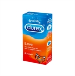 Durex Linea Classica Love Easy On Condoms Confezione con 12 Profilattici