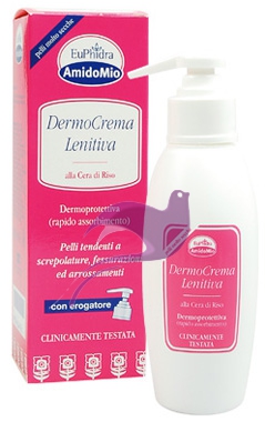 EuPhidra Linea AmidoMio DermoCrema Lenitiva Amido di Riso Pelli Sensibili 100 ml