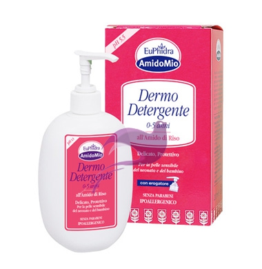 EuPhidra Linea AmidoMio Dermo Detergente Delicato Pelli Sensibili 0-5 Anni 400ml