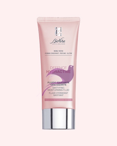 Bionike Defence Hydractive Fluido Idratante Opacizzante Pelle Mista Grassa,40ml