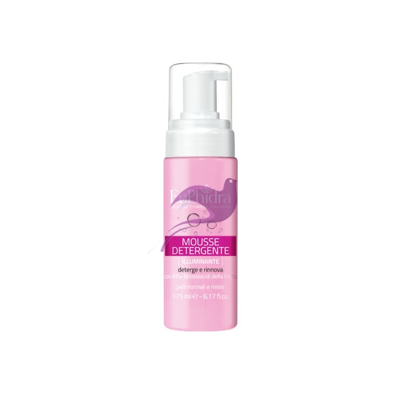 EuPhidra Linea Detersione Viso Mousse Detergente Illuminante 175 ml