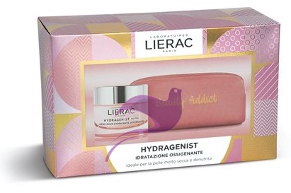 Lierac Linea Hydragenist Cofanetto Crema Nutri + Pochette Beauty Addict