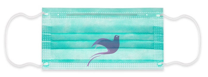 Mascherine Chirurgiche Certificate MyMask Pro II Tiffany Blue 10 pezzi