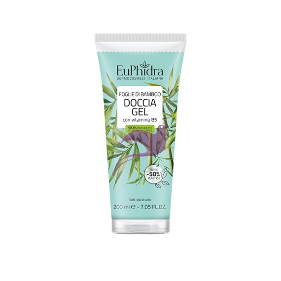 Euphidra Doccia Gel Foglie di Bamboo con Vitamina B5 200 ml