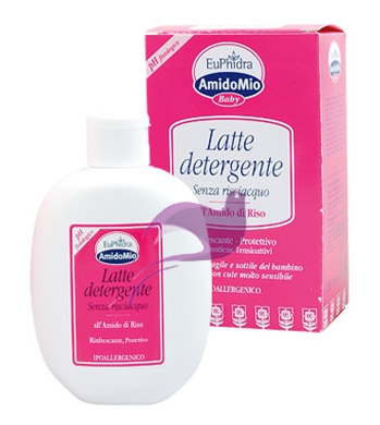 EuPhidra Linea AmidoMio Latte Detergente Idratante Pelli Sensibili 200 ml