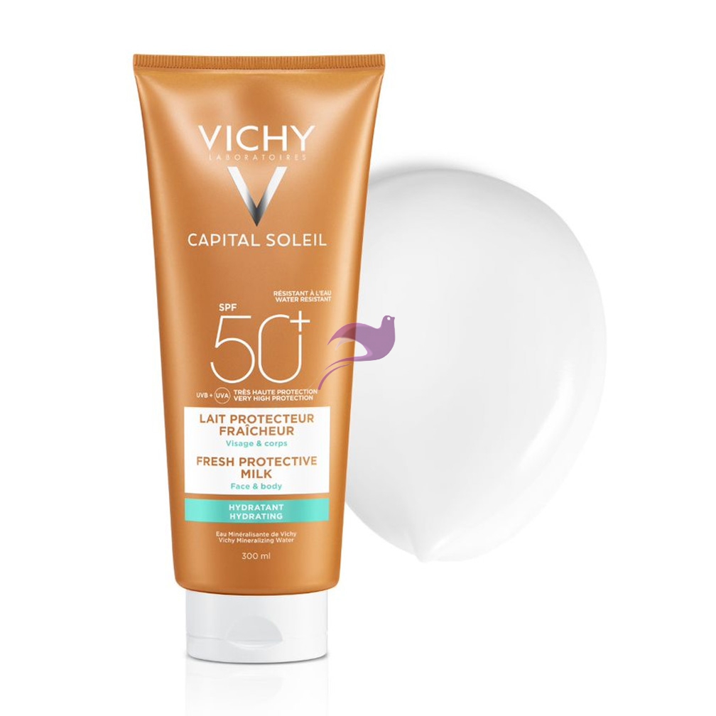 Vichy Linea Capital Soleil SPF50+ Latte Solare Protettivo Viso e Corpo 300 ml