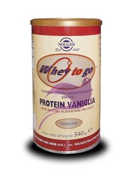 Solgar Protein Vaniglia Integratore 340 g