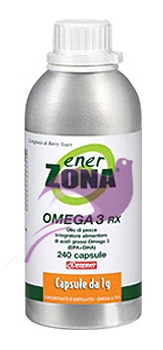 Enerzona Linea Integratori Omega3 Rx Acidi Grassi EPA DHA 240 Capsule da 1 g