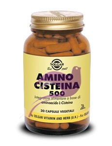 Solgar Amino Cisteina Integratore 30 Capsule