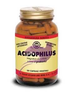 Solgar Acidophilus Integratore 50 Capsule