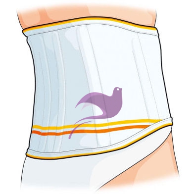 Gibaud Ortho Cintura Lombare Steccata taglia 1