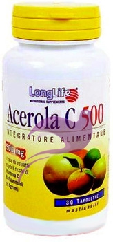 LongLife Acerola C 500 30 Tavolette Masticabili