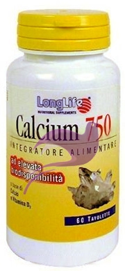 LongLife Calcium 750 60 Tavolette