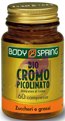 Body Spring Integratore Alimentare Bio Cromo Picolinato 60 Compresse