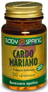 Body Spring Integratore Alimentare Cardo Mariano 50 Compresse