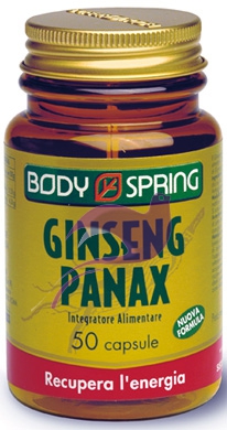 Body Spring Integratore Alimentare Ginseng 50 Capsule