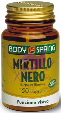 Body Spring Integratore Alimentare Mirtillo Nero 50 Capsule