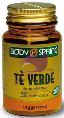 Body Spring Integratore Alimentare Tè Verde 50 Compresse