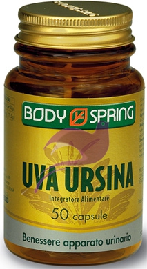 Body Spring Integratore Alimentare Uva Ursina 50 Capsule
