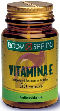 Body Spring Integratore Alimentare Vitamina E 50 Capsule