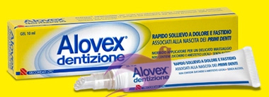 Alovex Linea Dentizione Gel Lenitivo Nascita Primi Dentini 10 ml