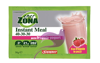 EnerZona Linea Alimentazione Dieta a ZONA Instant Meal Fragola Yogurt 40-30-30