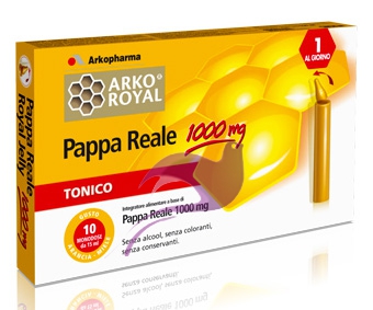 Arkopharma Linea Energia ArkoRoyal Pappa Reale Junior 500 mg 10 Flaconcini