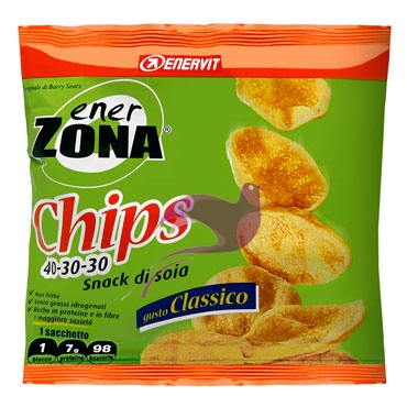 EnerZona Linea Alimentazione Dieta a ZONA Chips 40-30-30 Gusto Classico