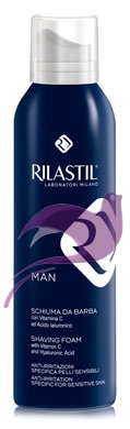 Rilastil Linea Man Gel da Barba Delicato e Soffice Pelli Sensibili Uomo 150 ml