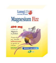 Long Life Linea Benessere dell'Organismo Integratore Magnesium Fizz 20 Buste