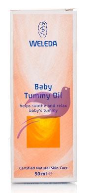 Weleda Linea Baby Calendula Olio Lenitivo per il Massaggio del Pancino 50 ml