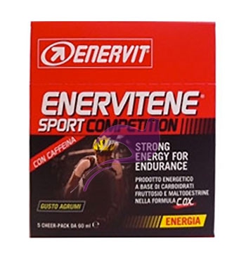 Enervit Sport Linea Energia Enervitene Sport Competition 5 pack Gusto Agrumi