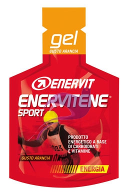 Enervit Sport Linea Energia Enervitene 1 Gel Pack 25 ml Gusto Arancia