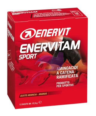 Enervitam Sport Linea Energia 12 Bustine Energetiche Gusto Ananas Arancia