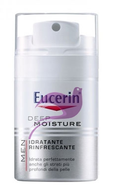 Eucerin Linea Men Deep Moisture Crema Idratante Rivitalizzante Uomo 50 ml