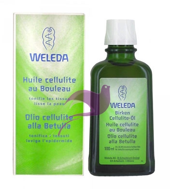 Weleda Linea Betulla Rassodante Drenante Olio Anti-Cellulite Levigante 100 ml
