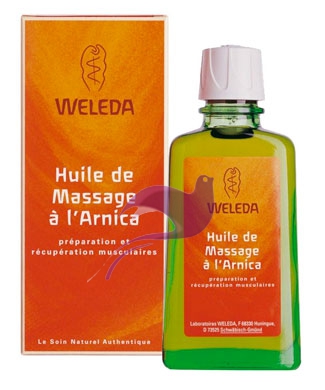 Weleda Linea Arnica Riattivante Tonificante Olio Corpo per Massaggi 200 ml