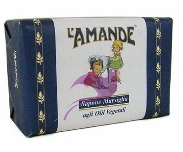 L'Amande Linea Marsiglia Sapone Solido Idratante Olio di Mandorle Dolci 100 g