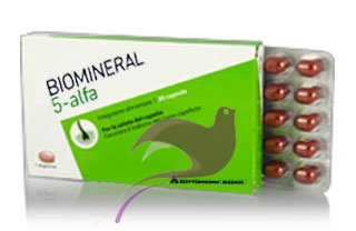 Biomineral Linea Hair Terapy 5-Alfa Integratore Capelli Deboli 30 Capsule