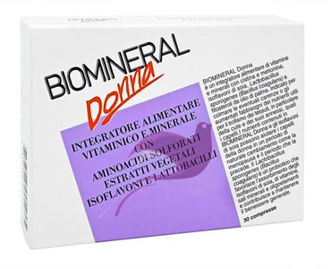 Biomineral Linea Menopausa Donna Integratore Vitaminico Minerale 30 Compresse