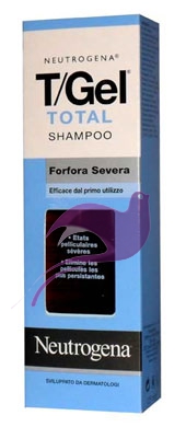 Neutrogena Linea Capelli T/Gel Total Shampoo Contro la Forfora Severa 125 ml