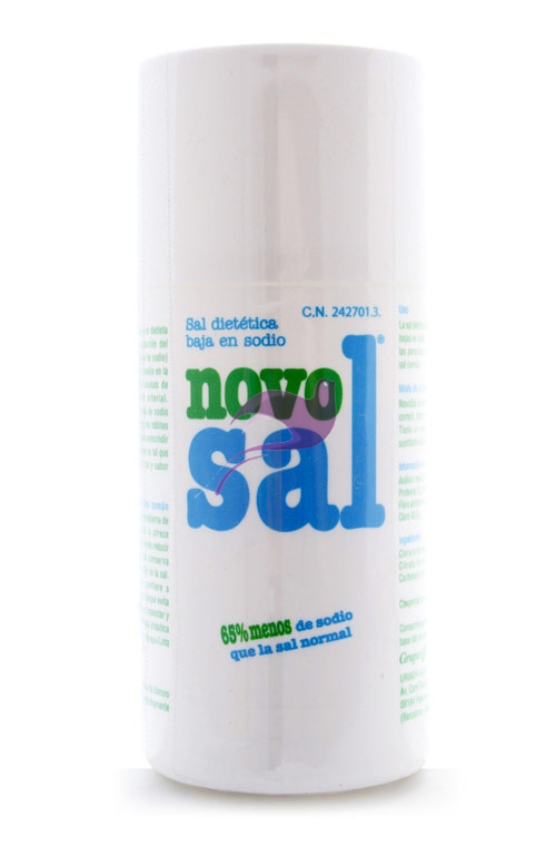 NovoSal Linea Alimentazione Sana Sale Classico Iposodico Saliera 300 g