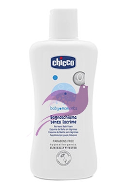 Chicco Linea Baby Moments Igiene del Bambino Bagnoschiuma Senza Lacrime 200 ml