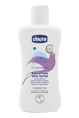 Chicco Linea Baby Moments Igiene del Bambino Bagnoschiuma Senza Lacrime 200 ml