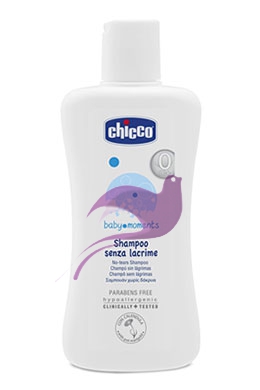 Chicco Linea Baby Moments Igiene e Cura del Bambino Shampoo Senza Lacrime 200 ml